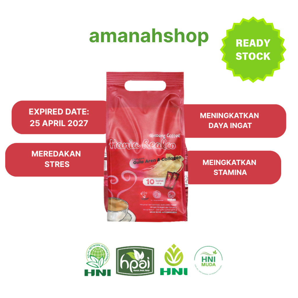 

Hania Realco Ginseng Coffee