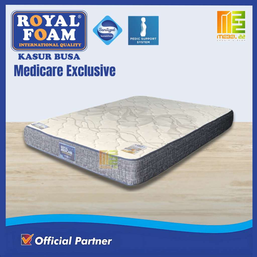 Kasur Busa Royal Foam 160x200 Medicare Exclusive - Tebal 20Cm - FREE ONGKIR