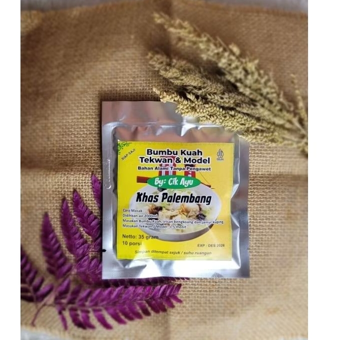 

Bumbu Kuah Tekwan & Model Instant 35 gr Best Seller Bumbu Tumis