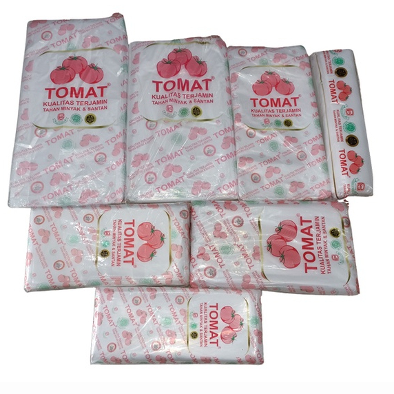 PLASTIK ES PE MEREK TOMAT / PLASTIK MINYAK SANTAN GULA