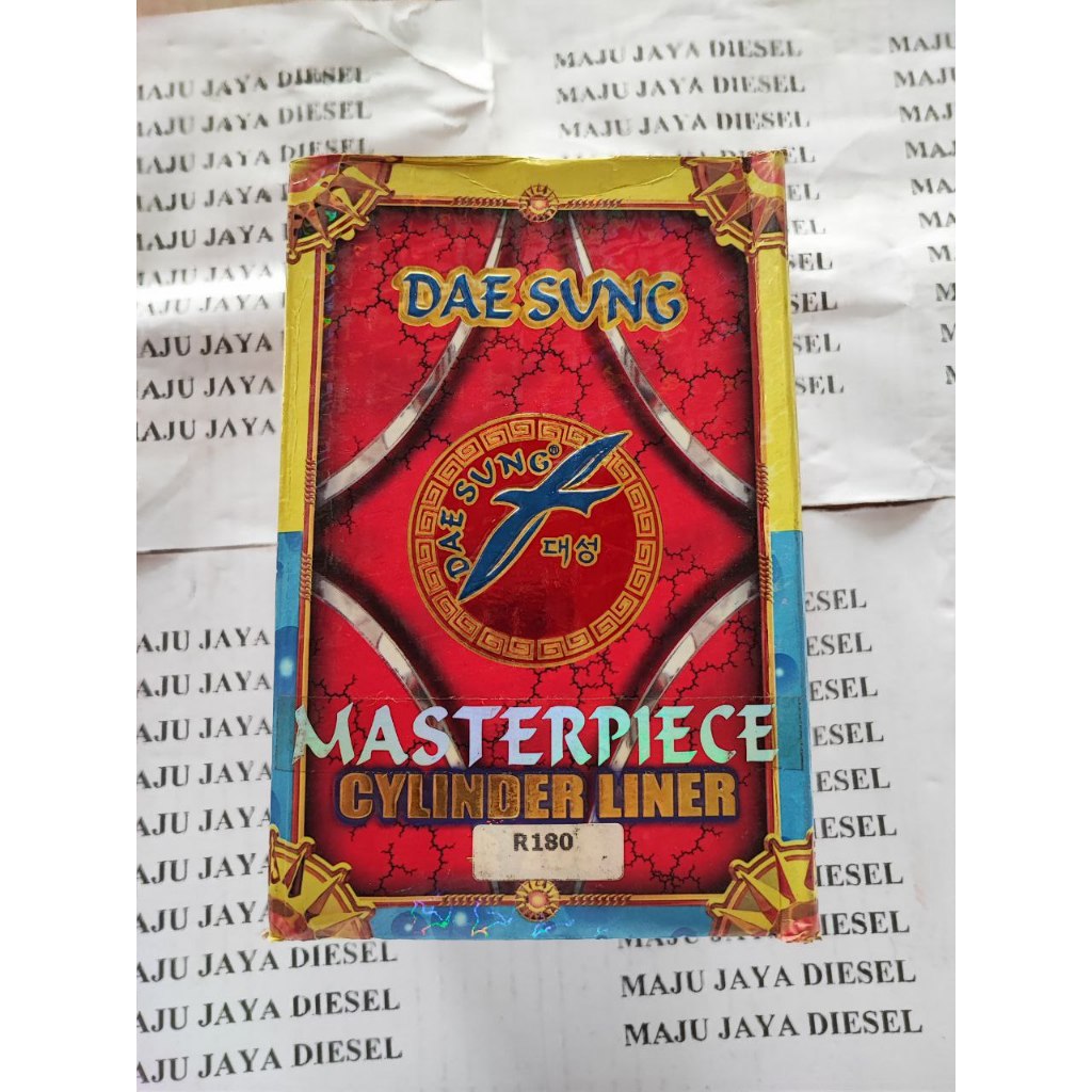 Cylinder Liner / Poring Mesin Diesel Swan R180 Daesung