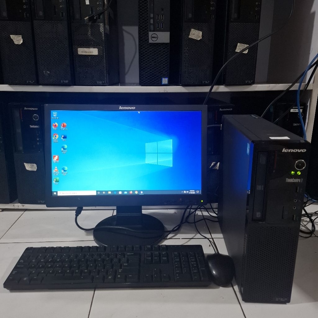 Paket pc built up Lenovo Core i3 gen 3 ram 2Gb Hdd 500Gb