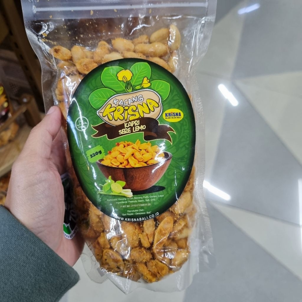 

KACANG KAPRI SERE LEMO. KACANG KAPRI KRISNA. OLEH OLEH BALI