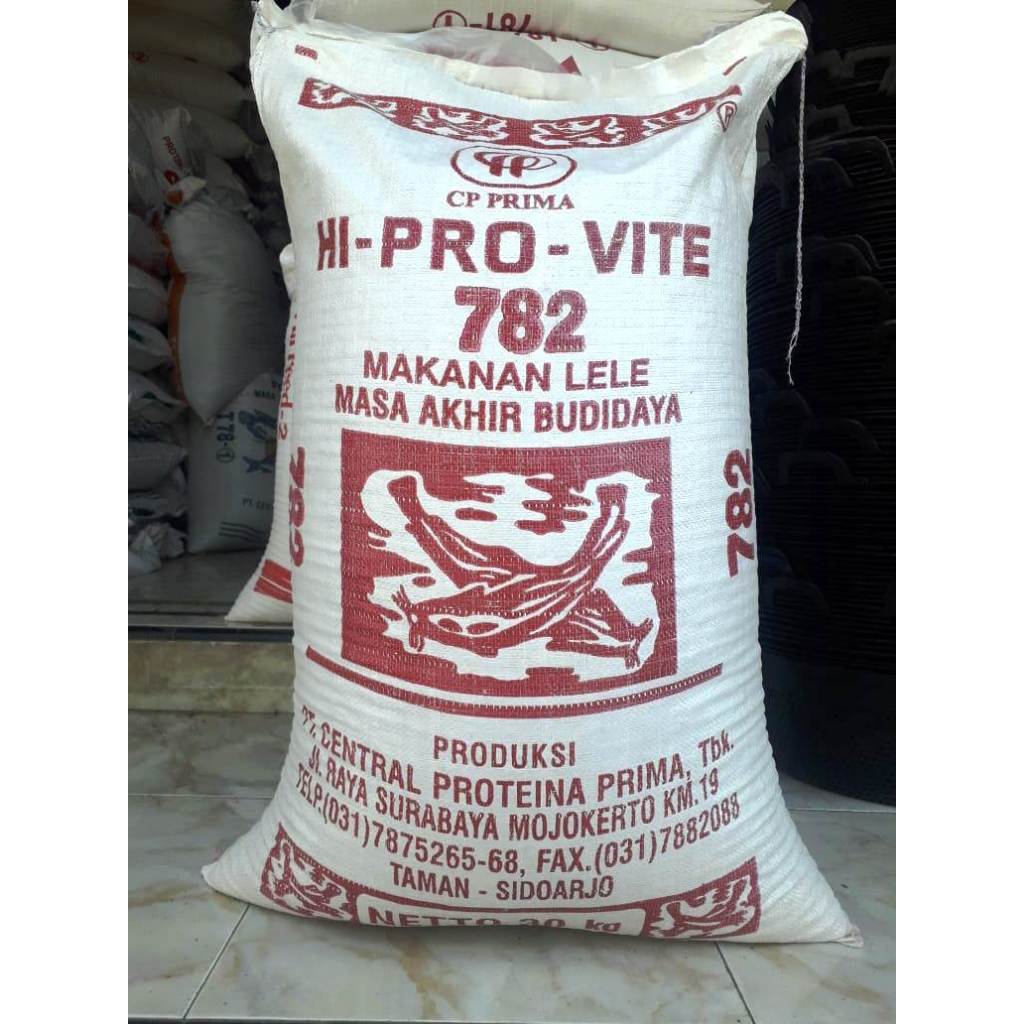 Hi Provite 782-4 Pakan Ikan Lele Nila Gurameh Patin