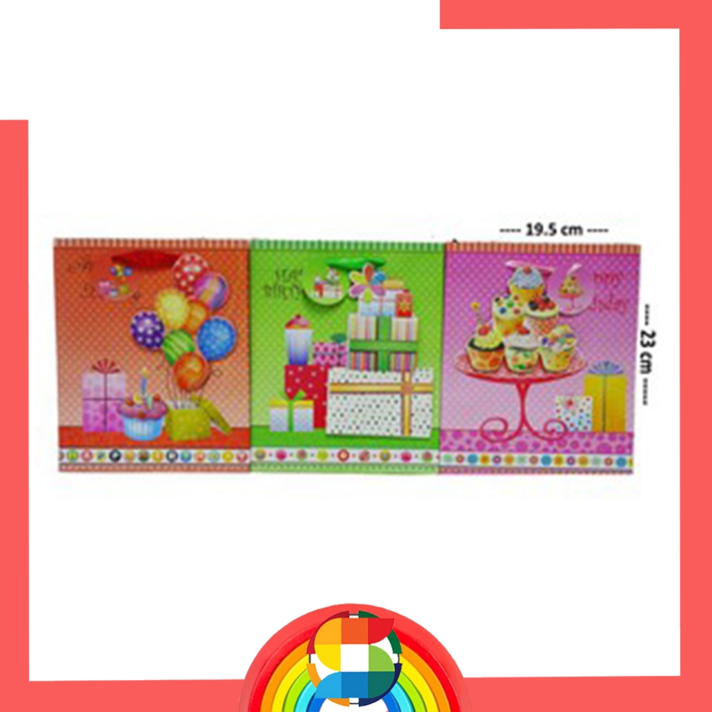 

Sekawanmart Paperbag Motif Lucu Tas Kado Untuk Ulang tahun ( 127248 )