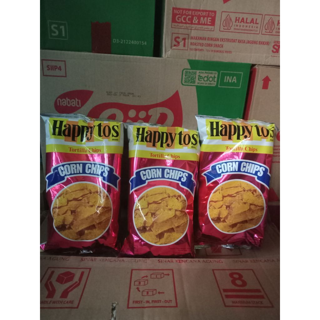 

Happy tos Corn Chips 140gr