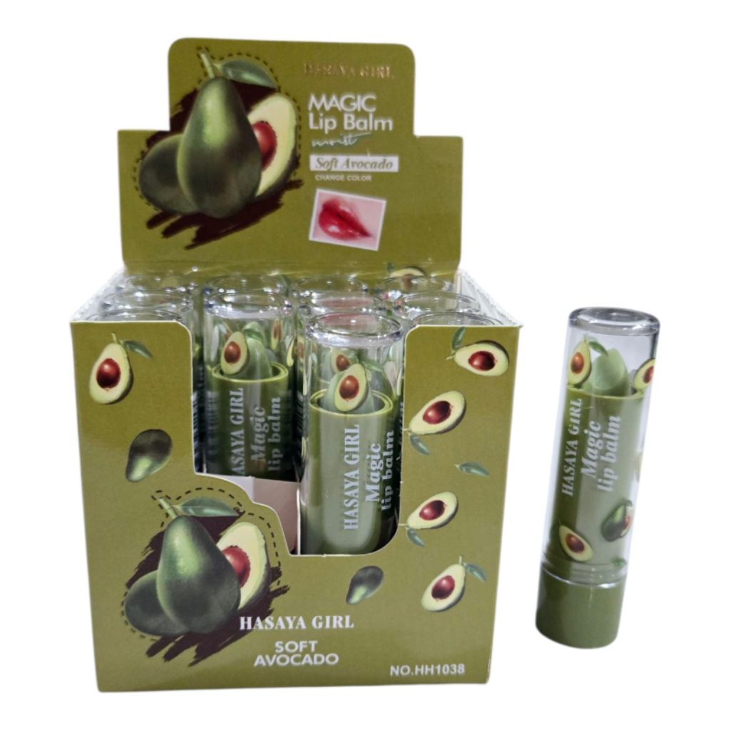 [ PERBOX ] Lip balm Hasaya Girl Avocado | Hasaya Girl Magic Lipbalm