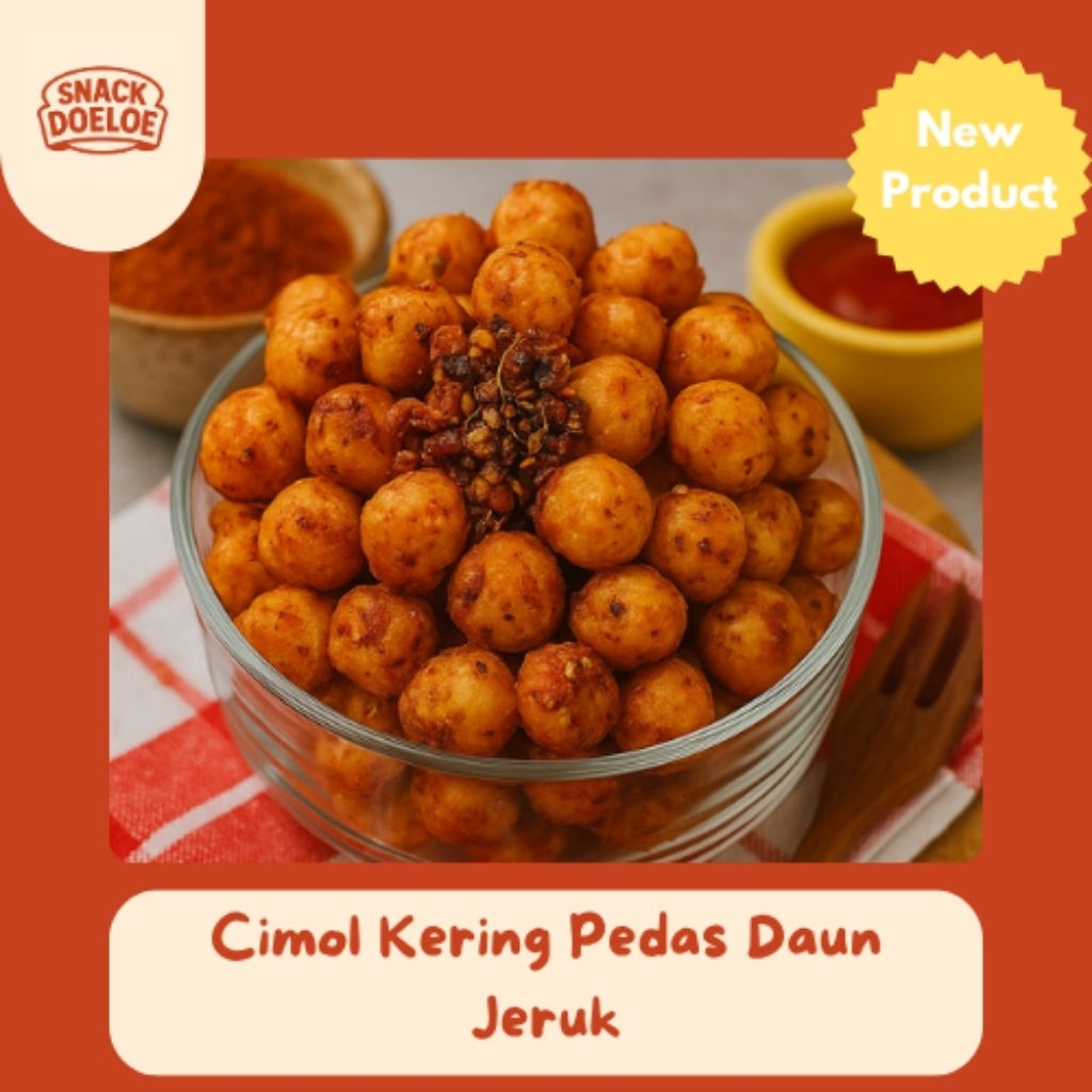 

Cimol Kering / Molring Pedas Daun Jeruk