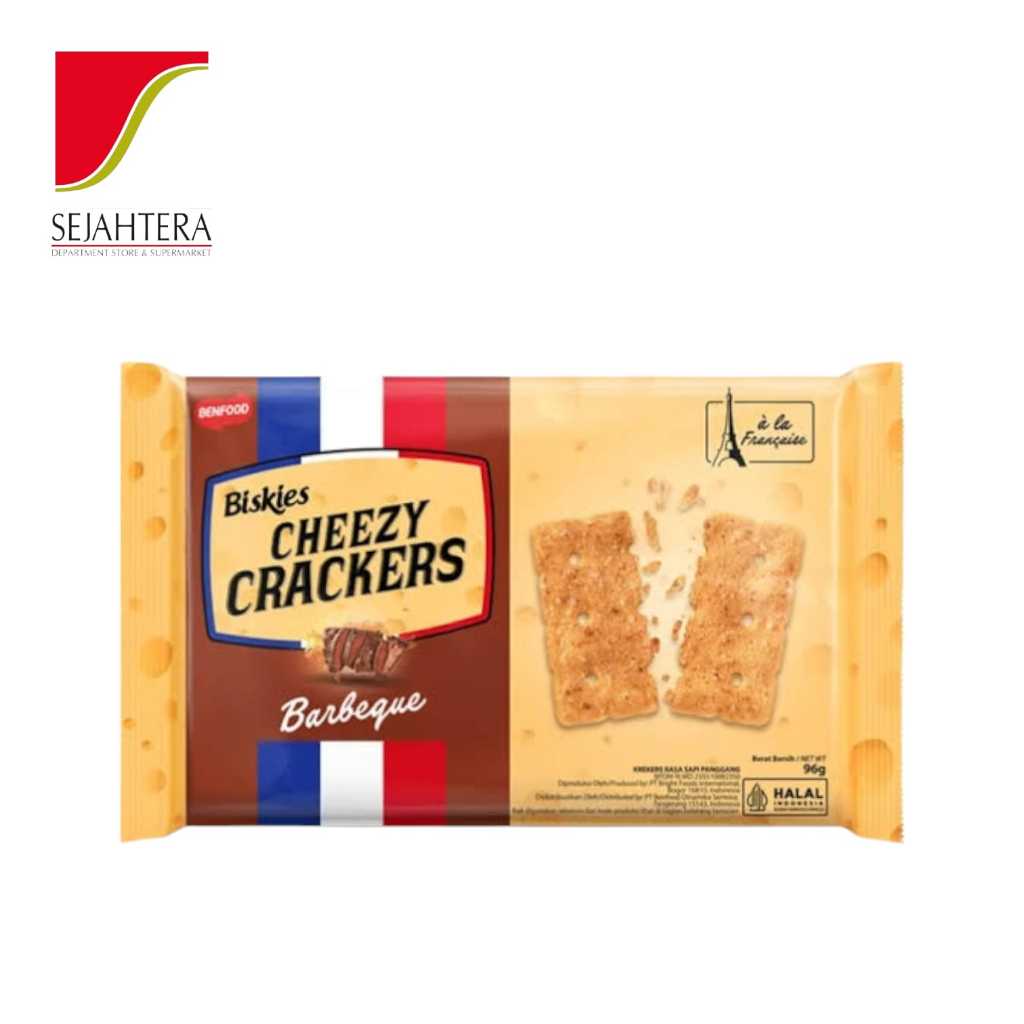 

BISKIES CHEEZY CRACKERS BBQ 96gr