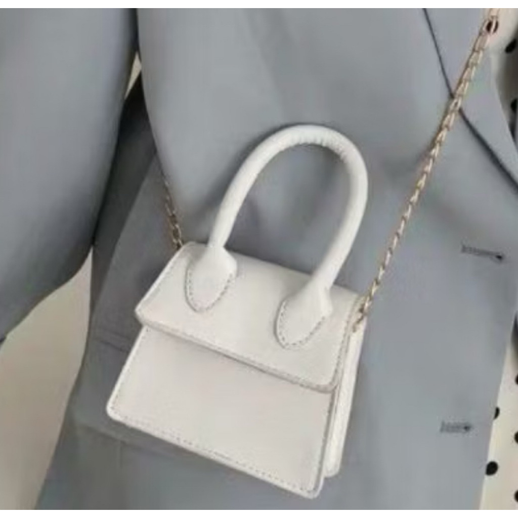 [PRELOVED] Tas Mini Sling - White