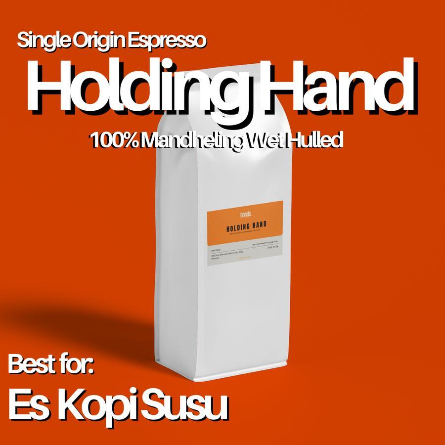 

Biji Kopi 100% Arabica Holding Hands - Specialty Coffee Espresso Roast
