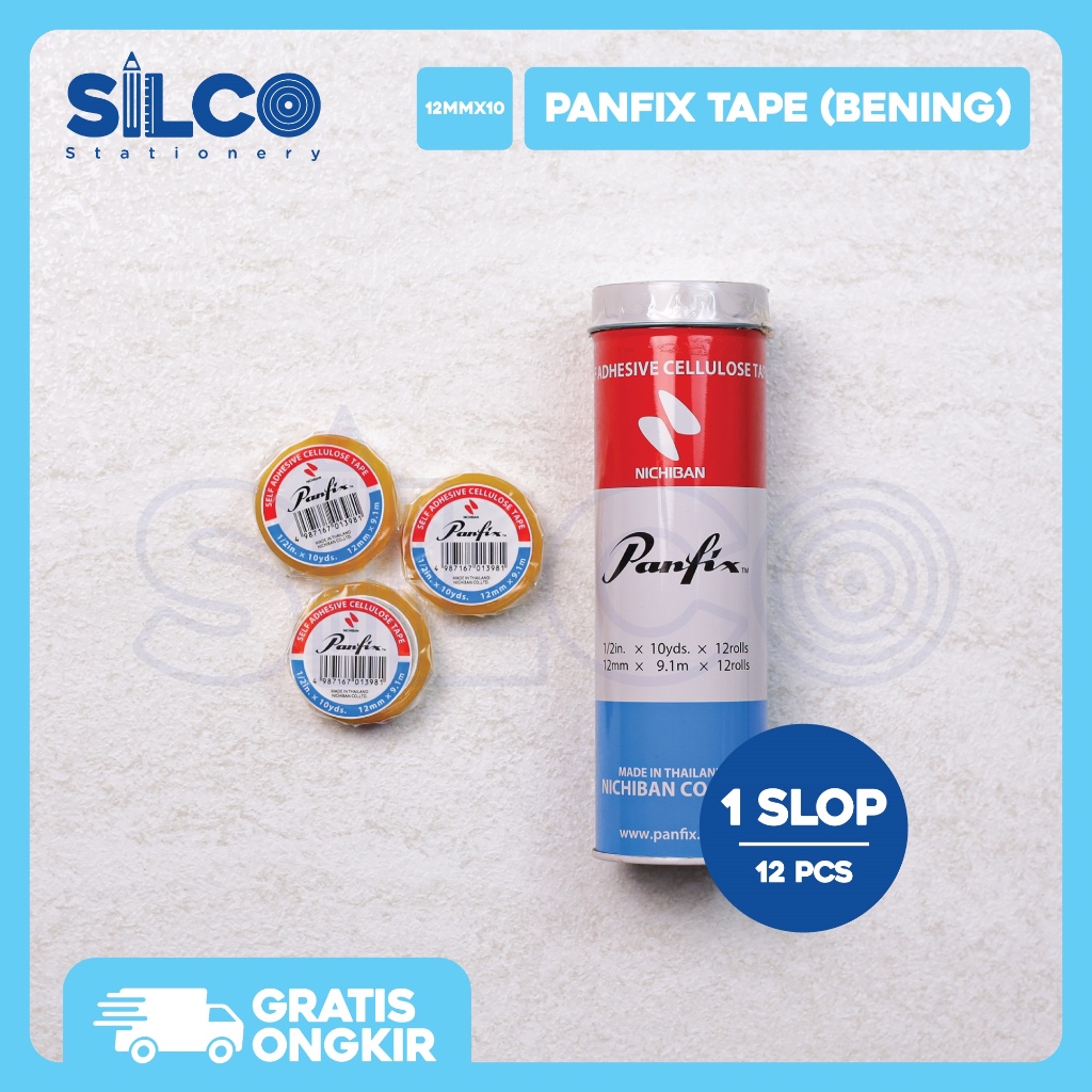 

Isolasi Bening PANFIX / Solatape 12mm [PCS]