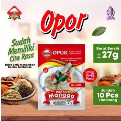 

Bumbu OPOR/gurih-enak Cap pohon mangga