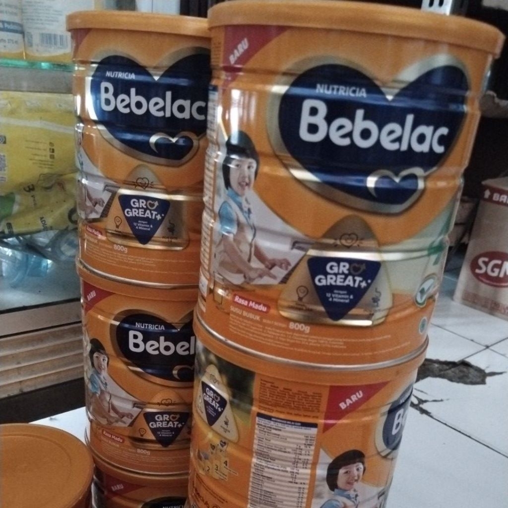 

Bebelac 4 vanila 800 gr ed2026 kaleng ngk terlalu mulus.