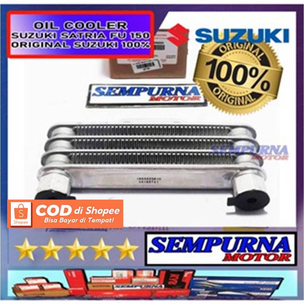 16600B25G10N000 Oil Cooler Oli Cooler Pendingin Oli satria Fu 2006-2014 100% Original Suzuki Ori SGP