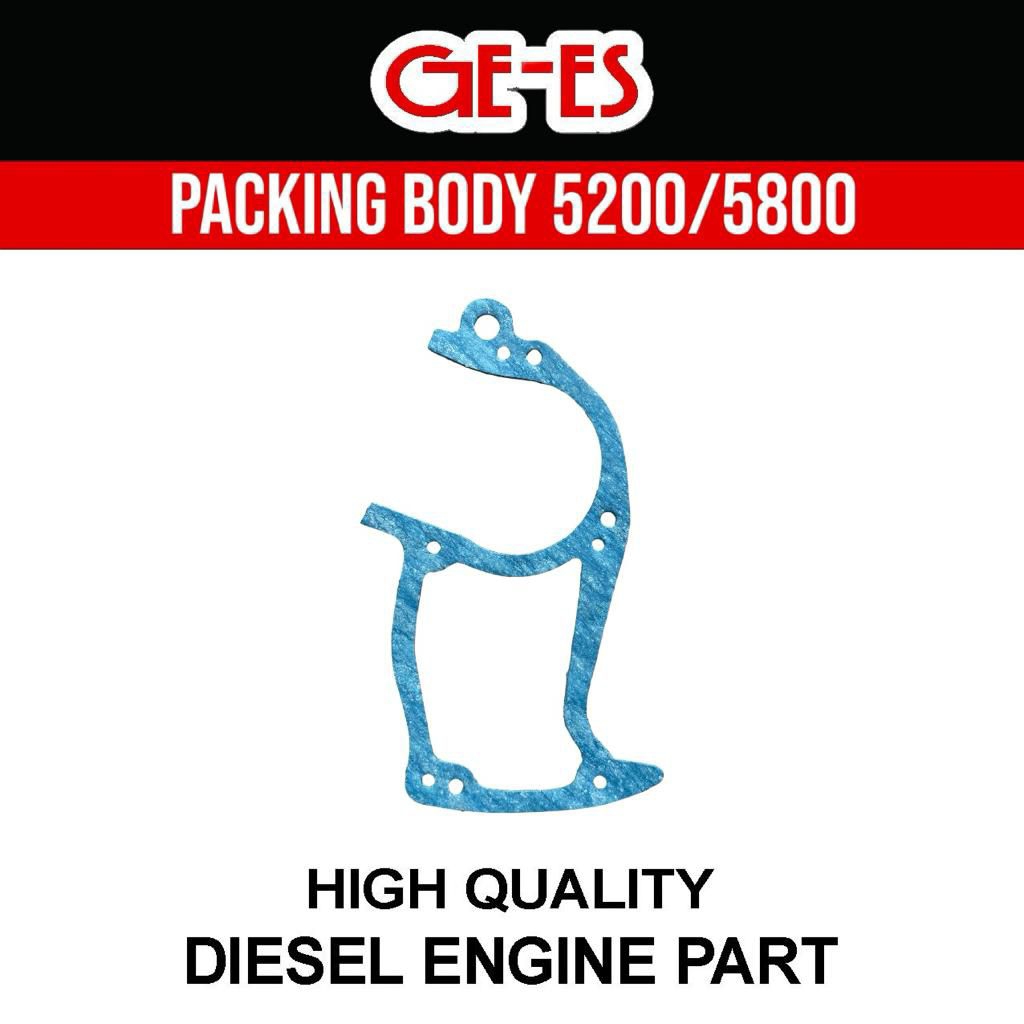 Packing Body Chainsaw Type 5200 / 5800 Gasket Kit Gear Casing Chainsaw 5200 Bahan Klingrit
