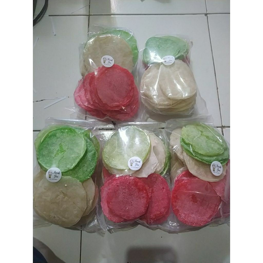 

Krupuk Aci Balendrong Mentah Khas Bandung Enak & Renyah