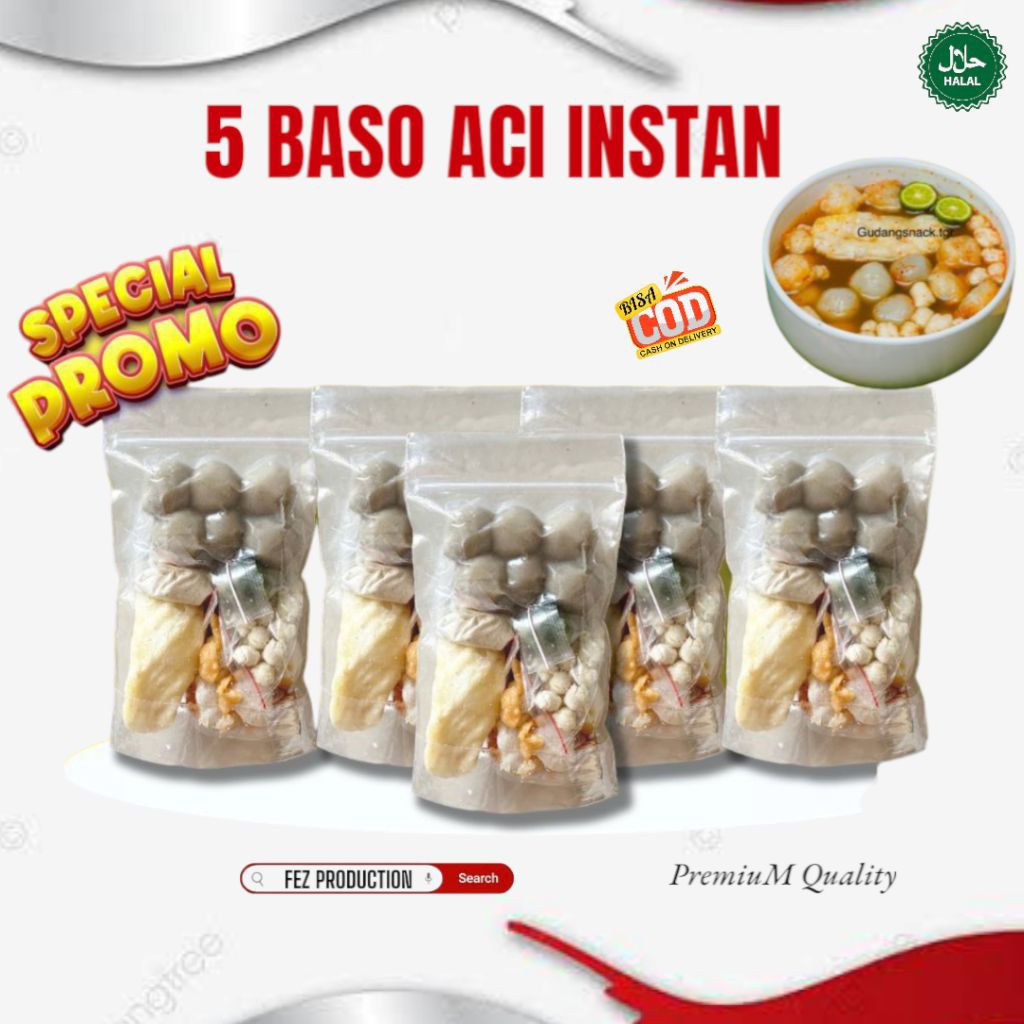 

5 PCS BASO ACI CAMILAN KUAH PEDAS