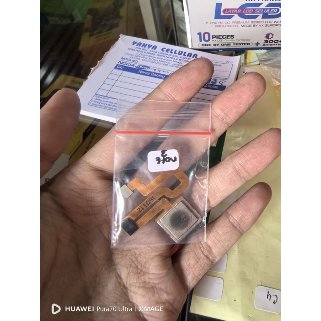 FLEXIBLE FINGERPRINT REDMI NOTE 3 ORI COPOTAN