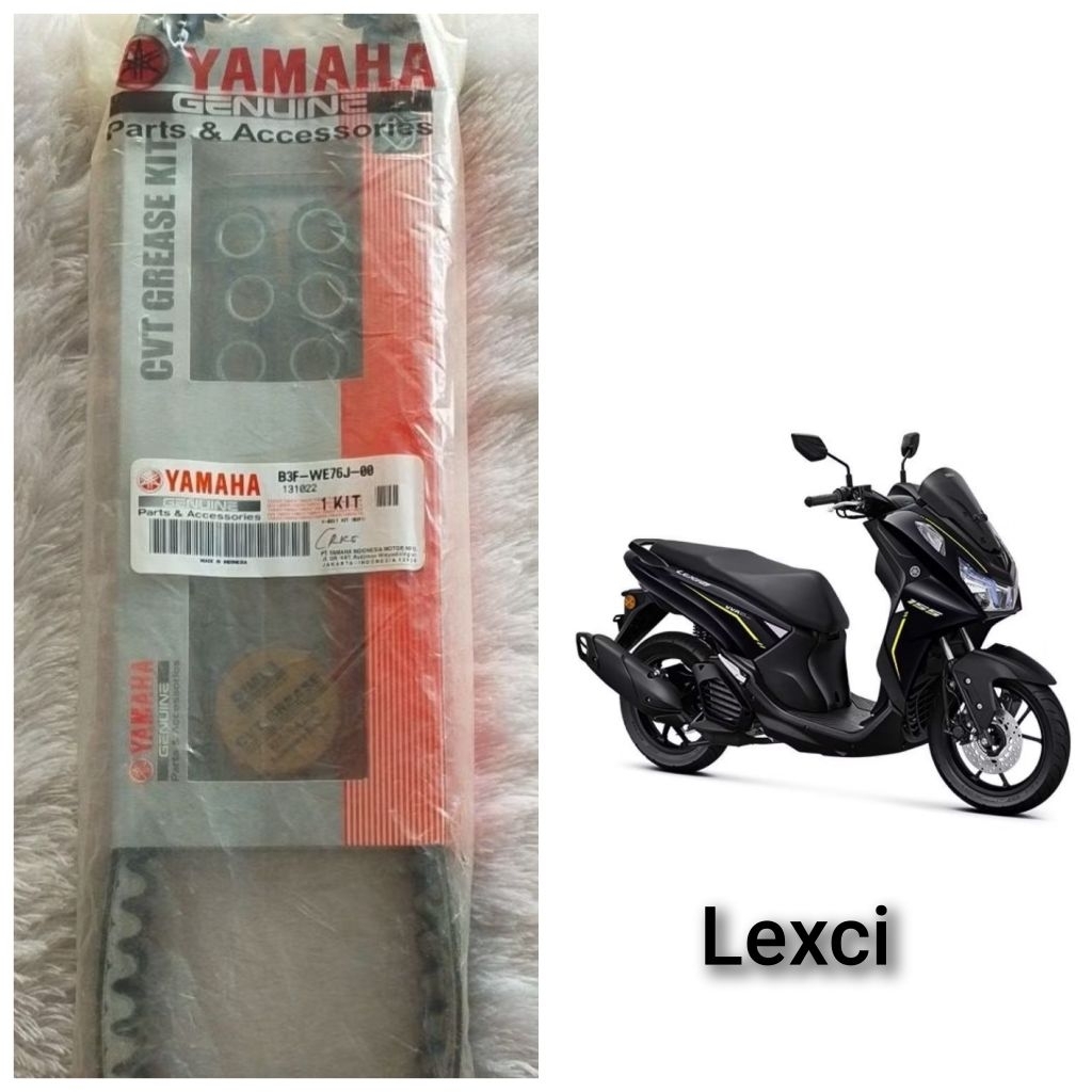 Vanbelt v-belt set + roller lexci B3F-WE76J-00 ori YAMAHA