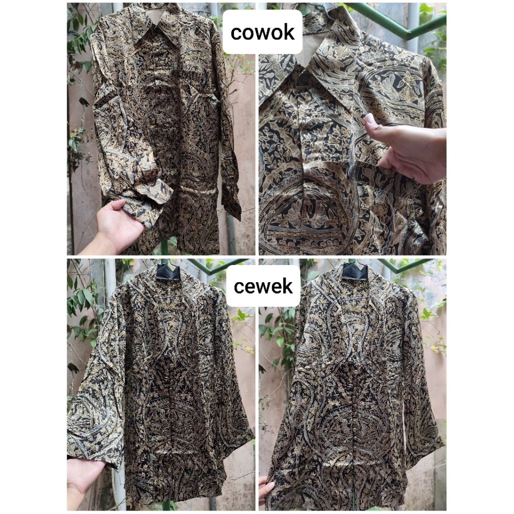 PRELOVED KEMEJA BATIK ROK JAS WANITA PRIA // SECOND // BEKAS
