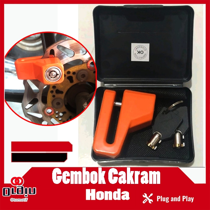 Gembok Cakram Disc lock Sepeda Motor FIF Member Of Astra Motor