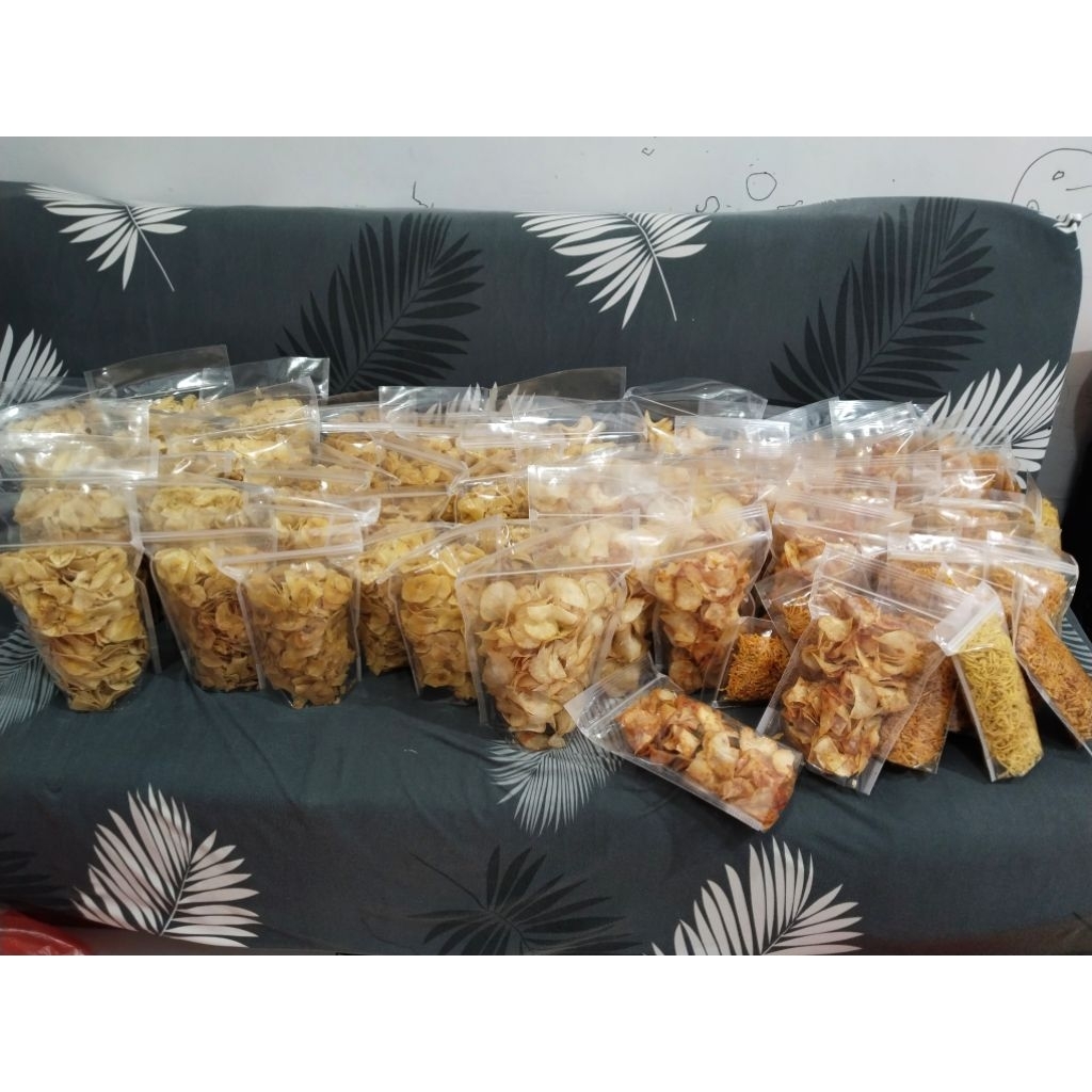 

keripik pisang/singkong homemade