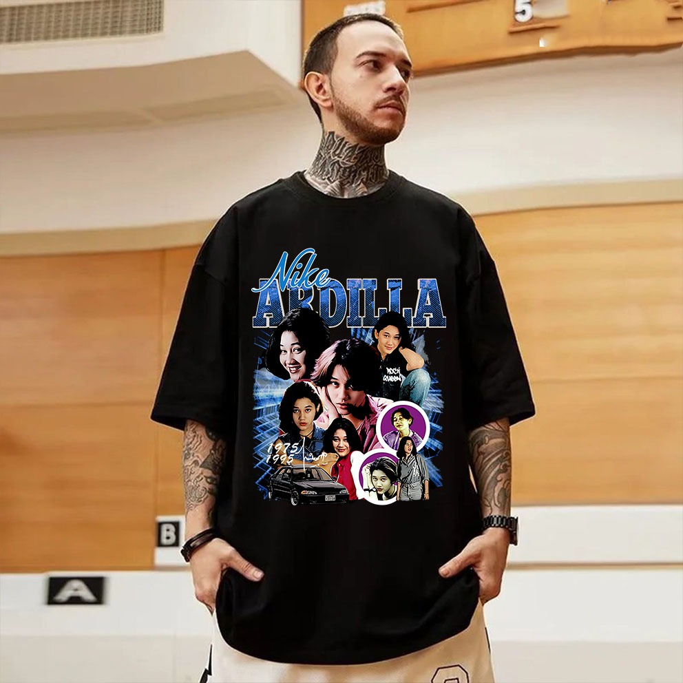 KAOS ATASAN OBLONG PRIA MOTIF NIKE ARDILA DEPAN BELAKANG KAOS DEWASA LENGAN PENDEK KAOS DISTRO KEKIN