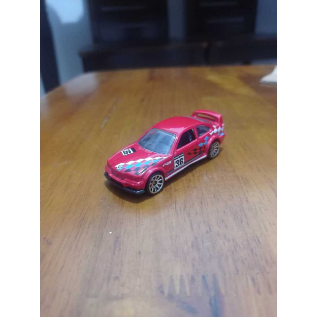 Hotwheels bmw m3 merah  loose mulus