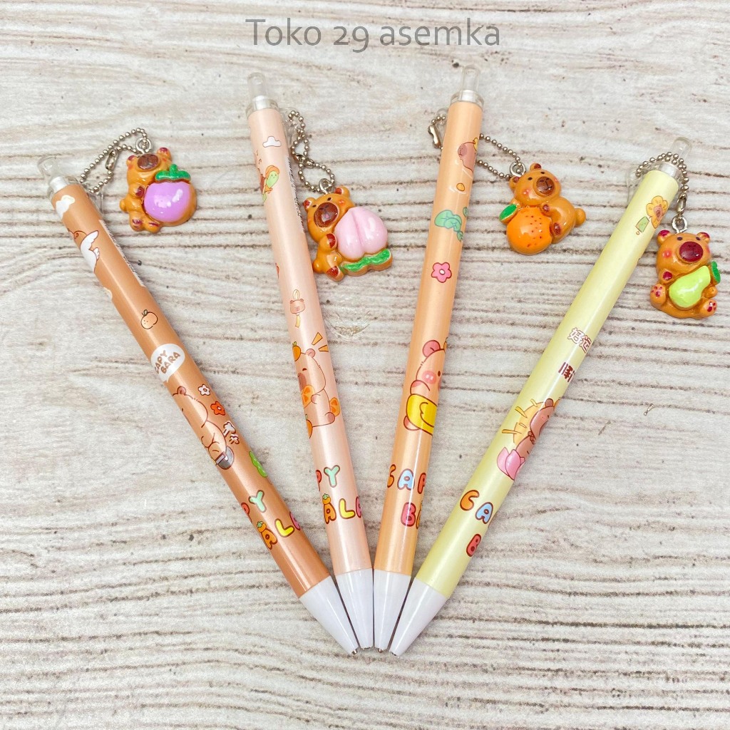 

PENSIL CETEK GANTUNGAN RESIN CAPYBARA PC-1914 KARAKTER UNIK MURAH PENCIL ALAT TULIS SEKOLAH