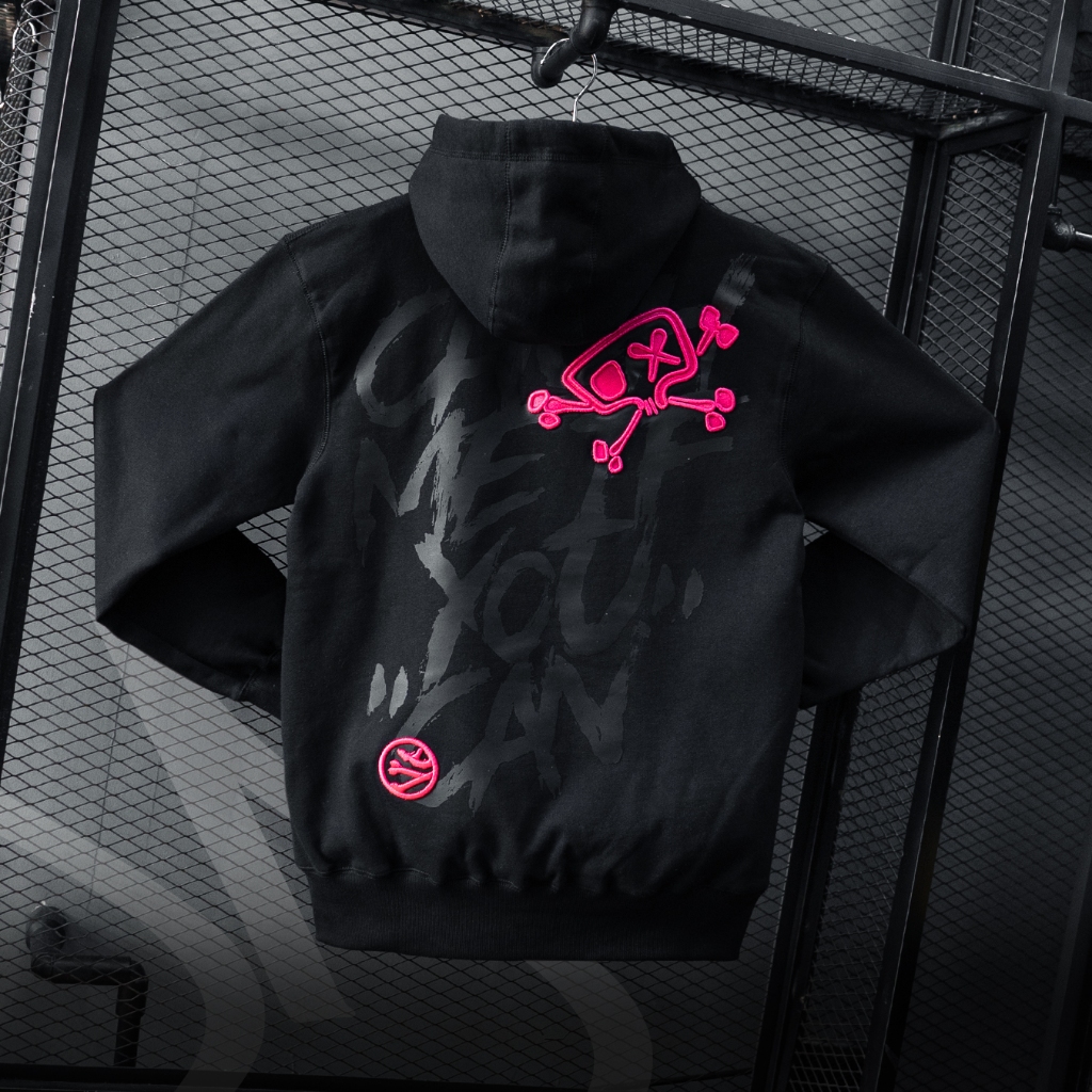 fast delivery oneonenine ksr hoodie buzz black pink series - sweater motor unisex fleece sablon