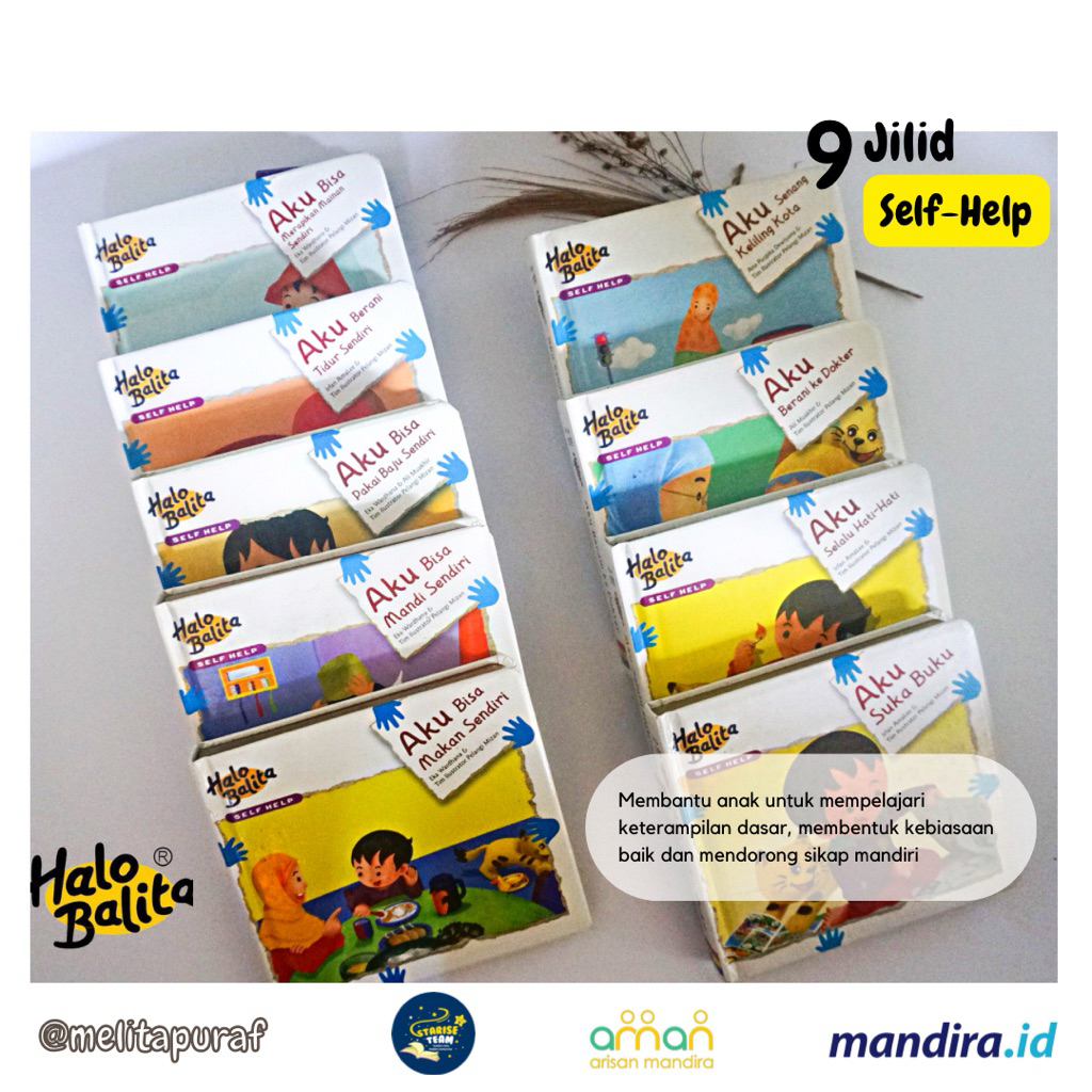 

PRELOVED" Buku Halo Balita Full Set + E-pen