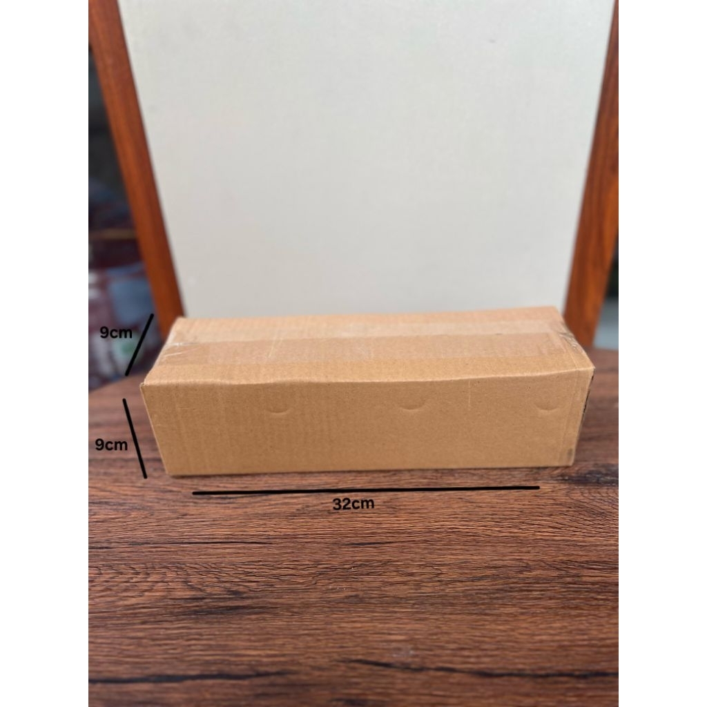 

Karton Box Ukuran 32x9x9cm Kardus Packaging Bisa Custom Order