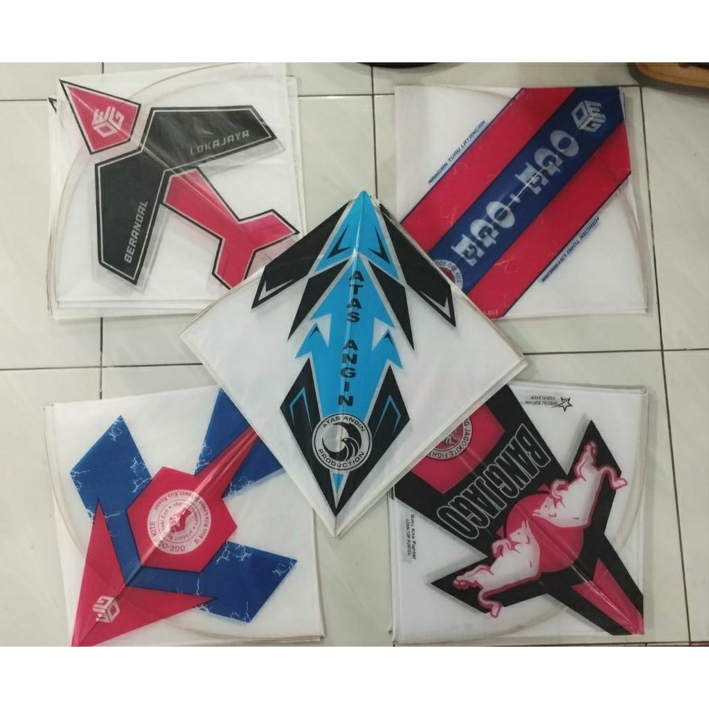 layang-layang sukhoi super isi 50 pcs