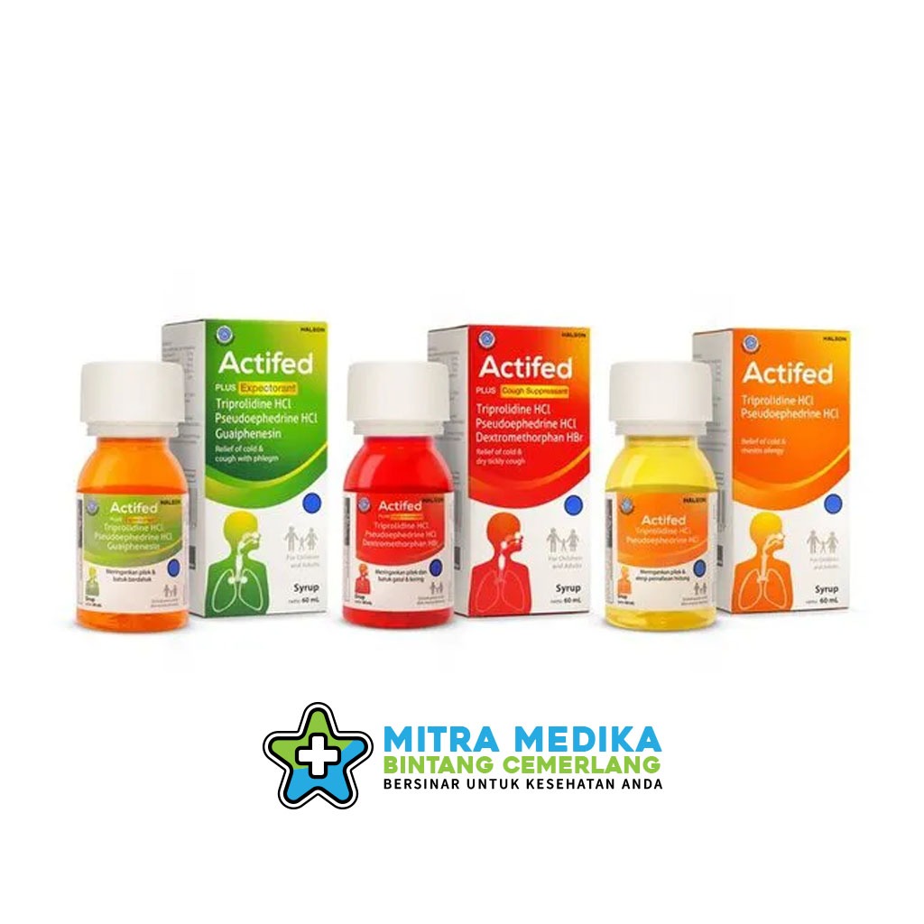 ACTIFED OBAT BATUK UNTUK ANAK-ANAK DAN DEWASA
