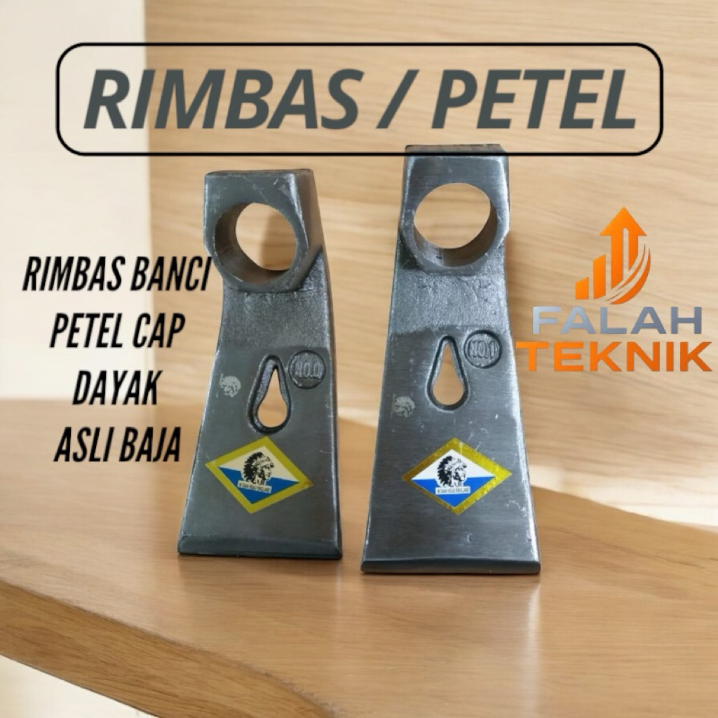 Alat Pengolah Kayu RIMBAS ATAU PETHEL Petel Banci Rimbas kayu No.1 Dan No.0 Asli Cap Dayak original 