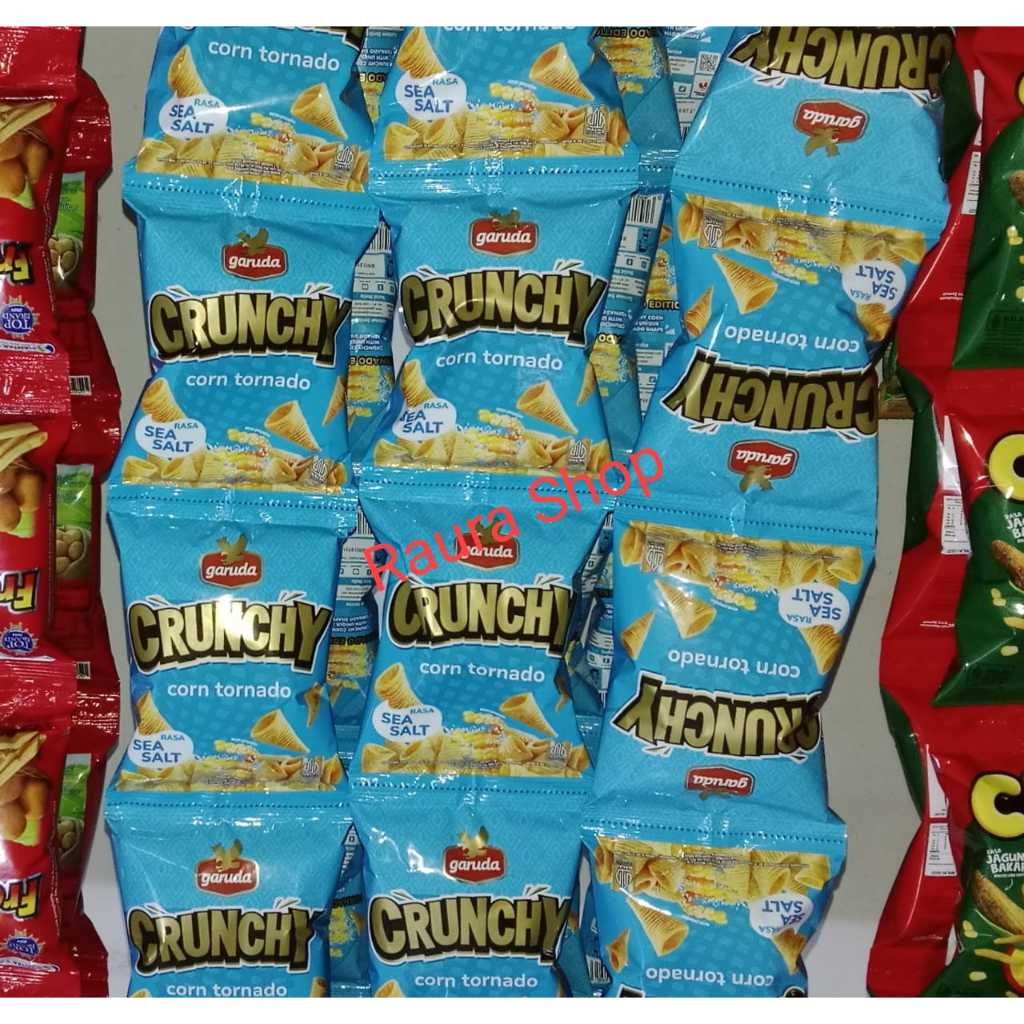 

Garuda Potato O'Corn Renceng BBQ Isi 10 Bks