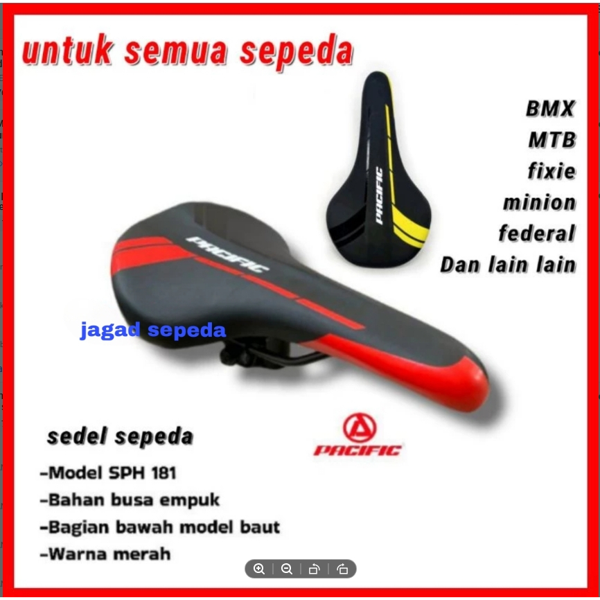 Jok Sepeda / Jok Sepeda Empuk