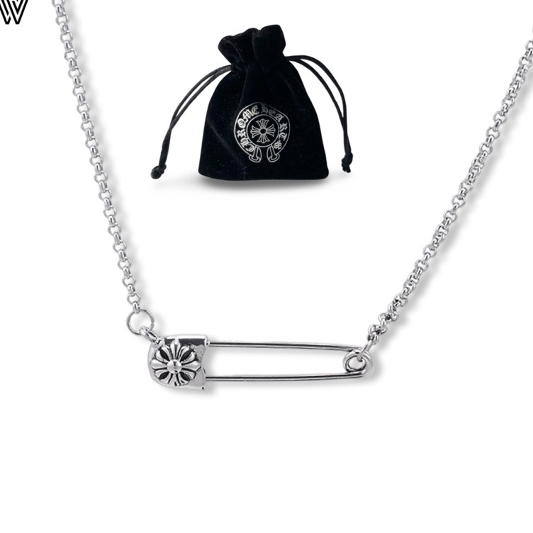 KODE W1P Chrome Hearts Safety Pin Necklace