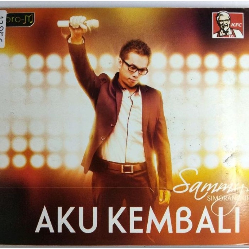 CD 13856 SAMMY SIMORANGKIR AKU KEMBALI