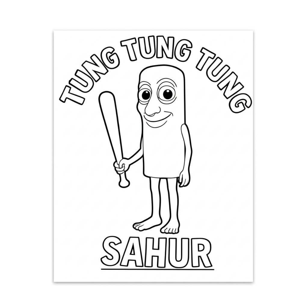 

Lembar Mewarnai Anak A4 - Tema Anomali Italian