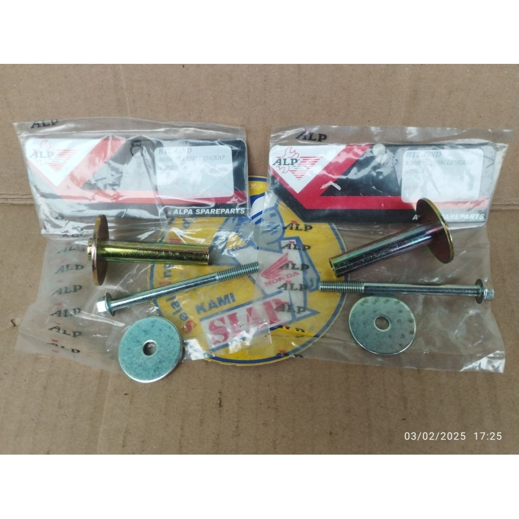 baud baut bos boss bosh tebeng sayap legshield honda astrea grand prima star supra x100 supra x 100 