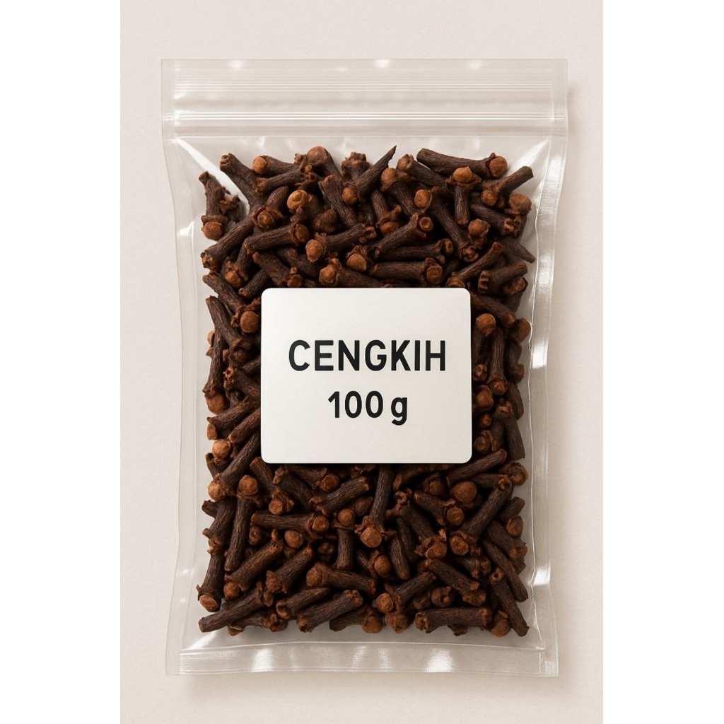 

Cengkih Kering Pilihan 100gr – Aromatik, Asli & Berkualitas Tinggi
