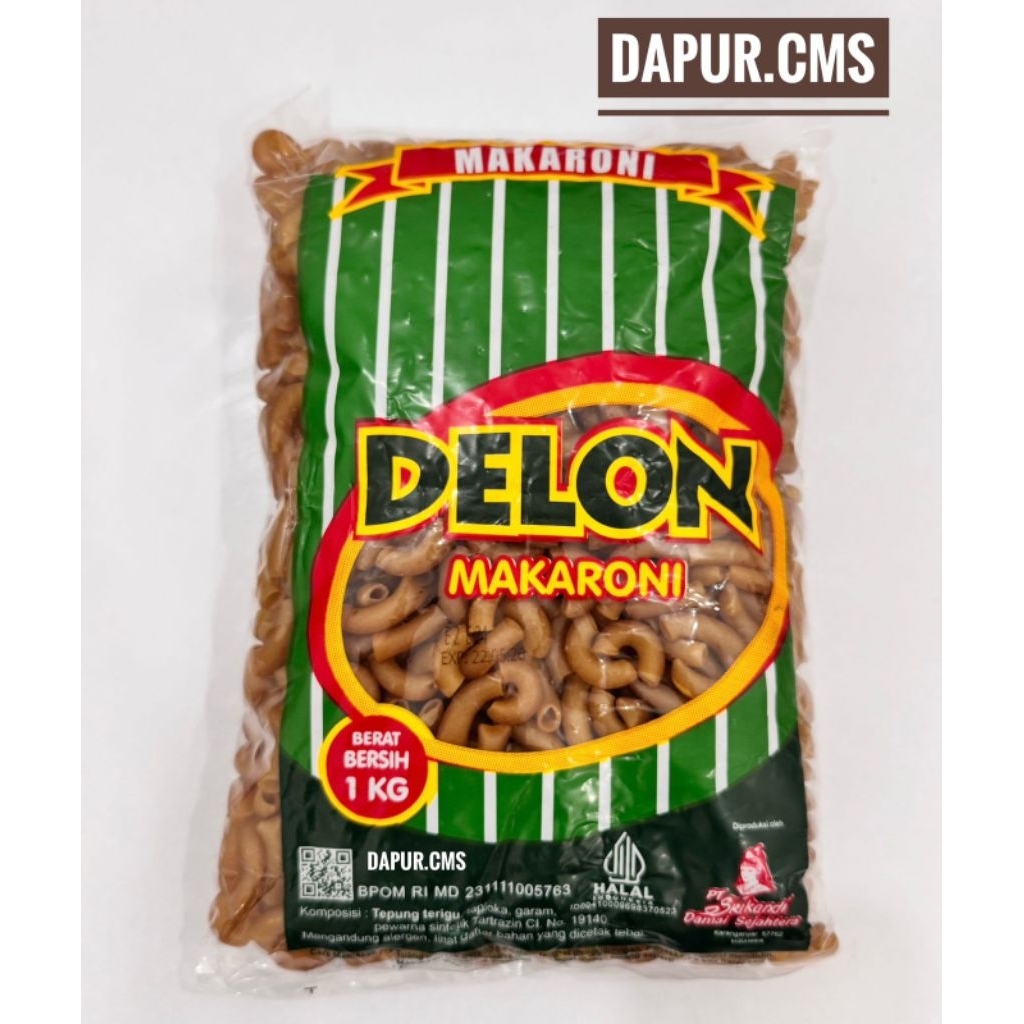 

GROSIR MAKARONI MENTAH DELON HIJAU ISI 1KG