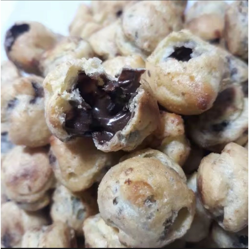 

Kue Soes Kering Coklat Lumer Ukuran 500 Gram / 1/2 Kg