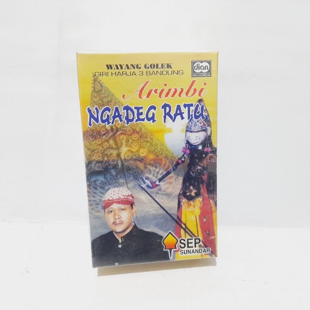 Kaset Wayang Golek Asep Sunandar S - Arimbi Ngadeg Ratu (Giri Harja 3) Segel
