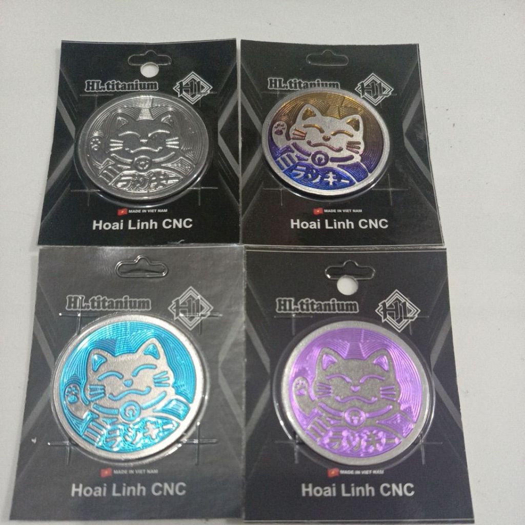 logo kucing titanium 4cm nmax