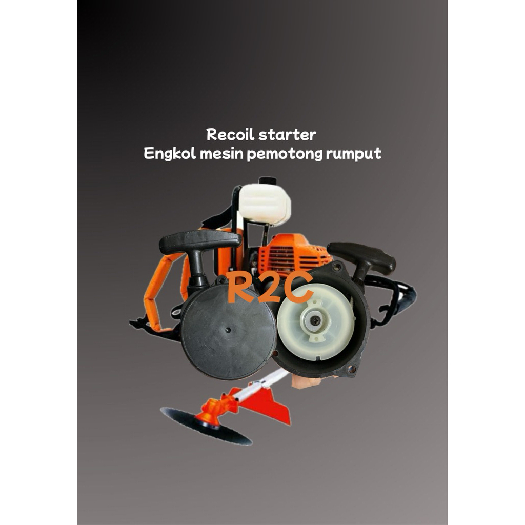 Recoil starter mesin pemotong rumput
