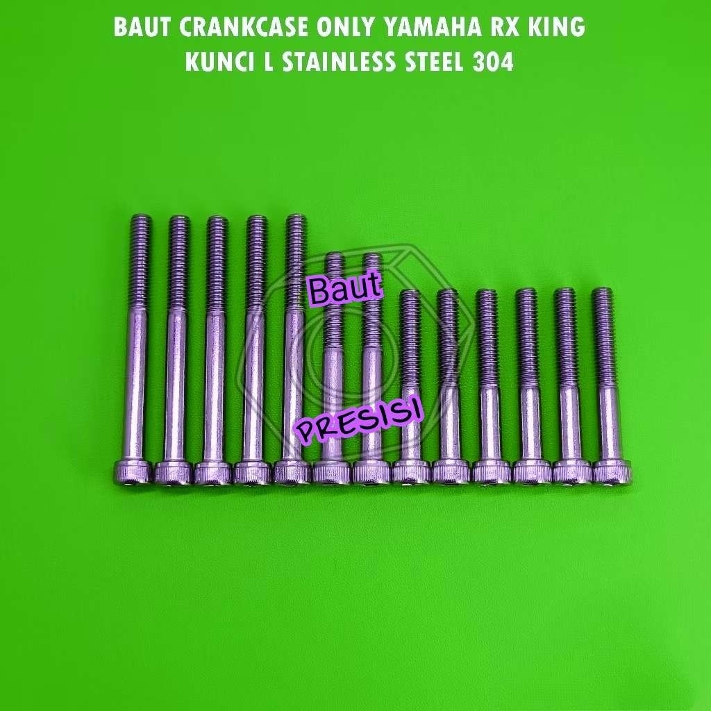 Baut Crankcase Kalter RX King RXking Stainless