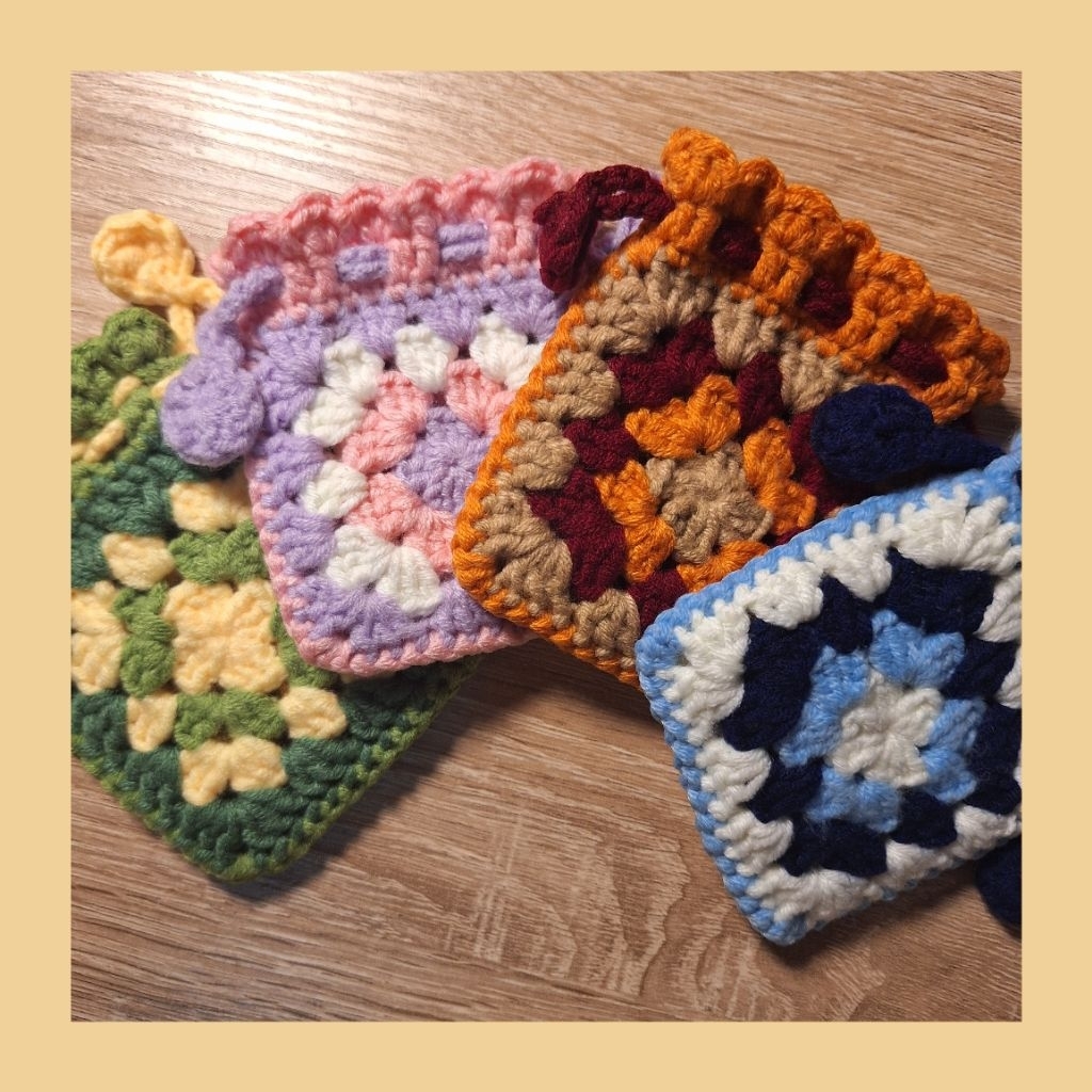 POUCH RAJUT MINI | KANTONG RAJUT MINI